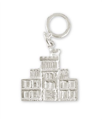 Larnach Castle - Sterling Silver Charm - Round link